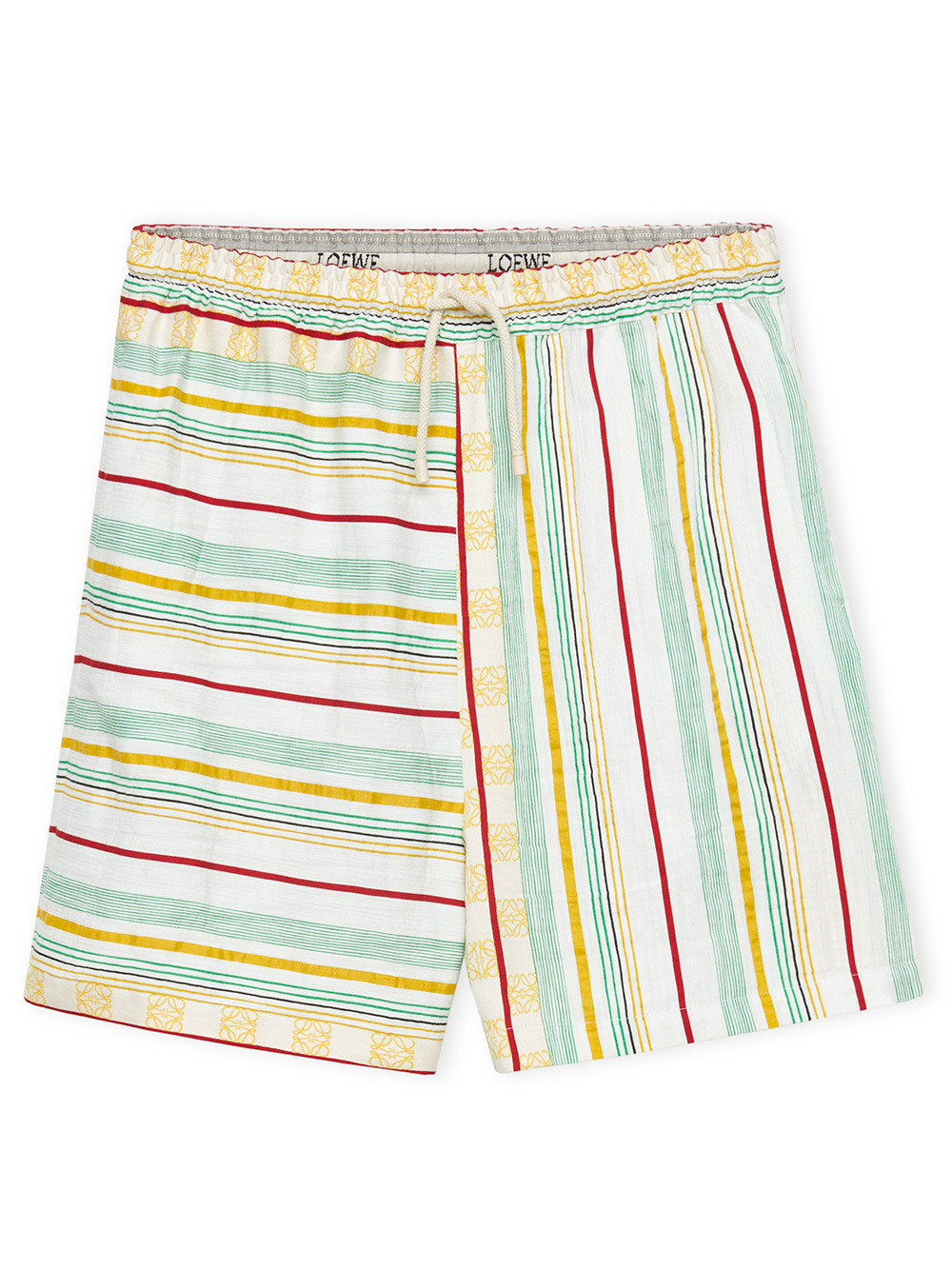 LOEWE PAULA'S IBIZA- Striped Drawstring Shorts