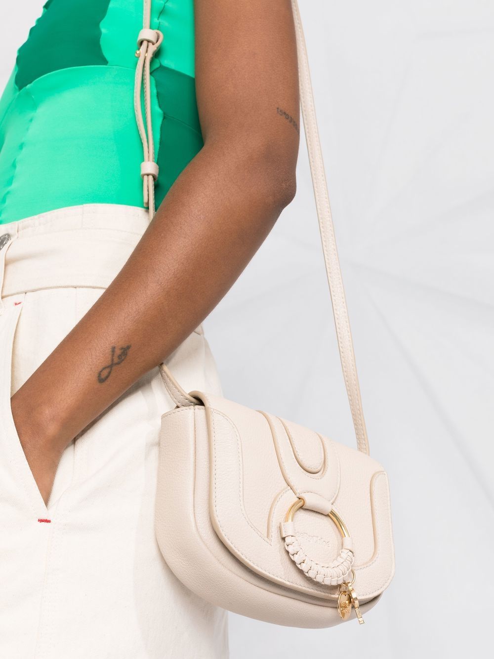 Hana mini leather crossbody bag outlet