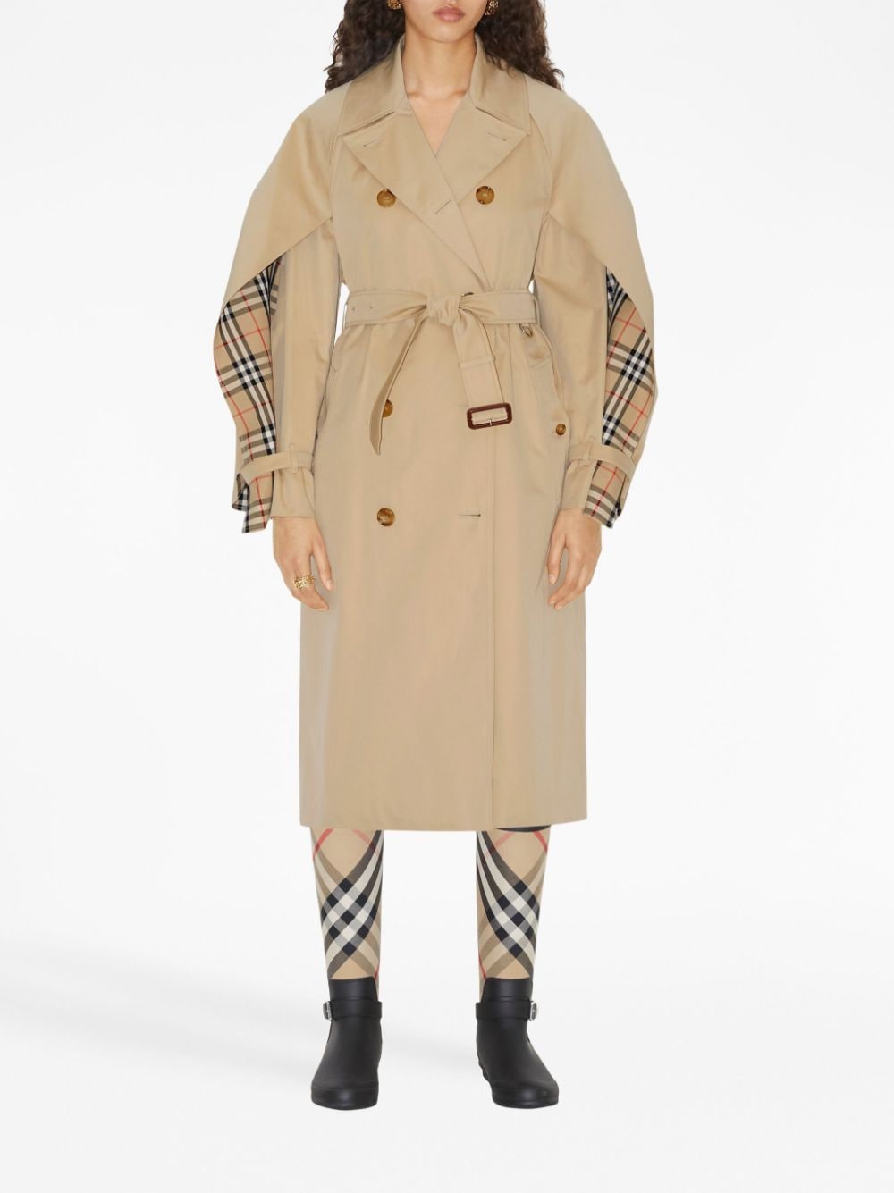 Cotton trench coat by Burberry Tessabit