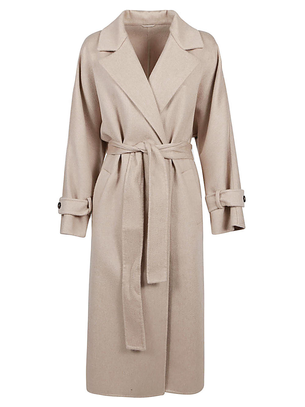 BRUNELLO CUCINELLI- Belted Cashmere Coat