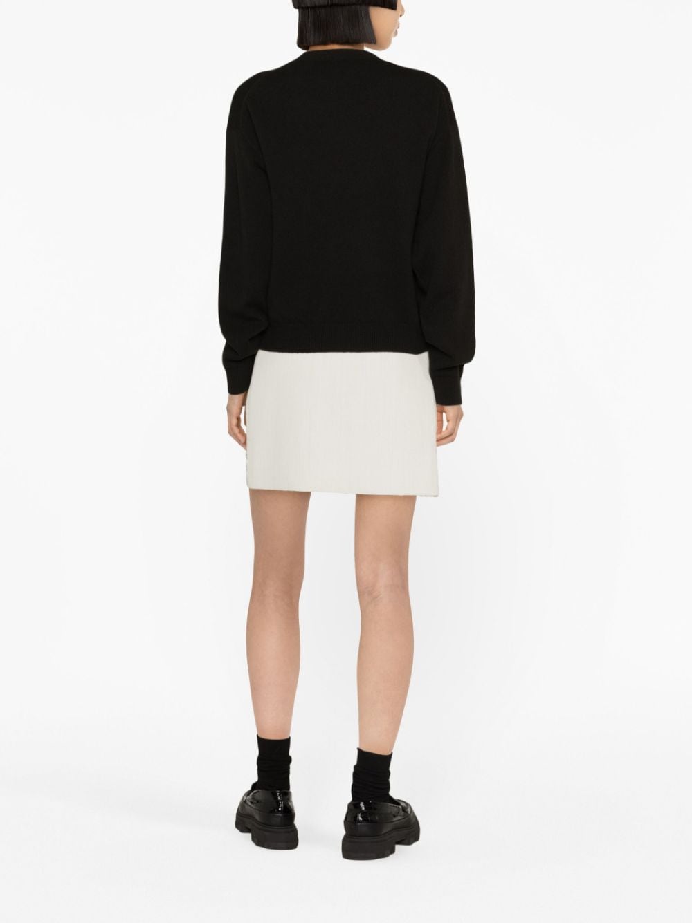 Boke flower wool jumper by Kenzo Tessabit