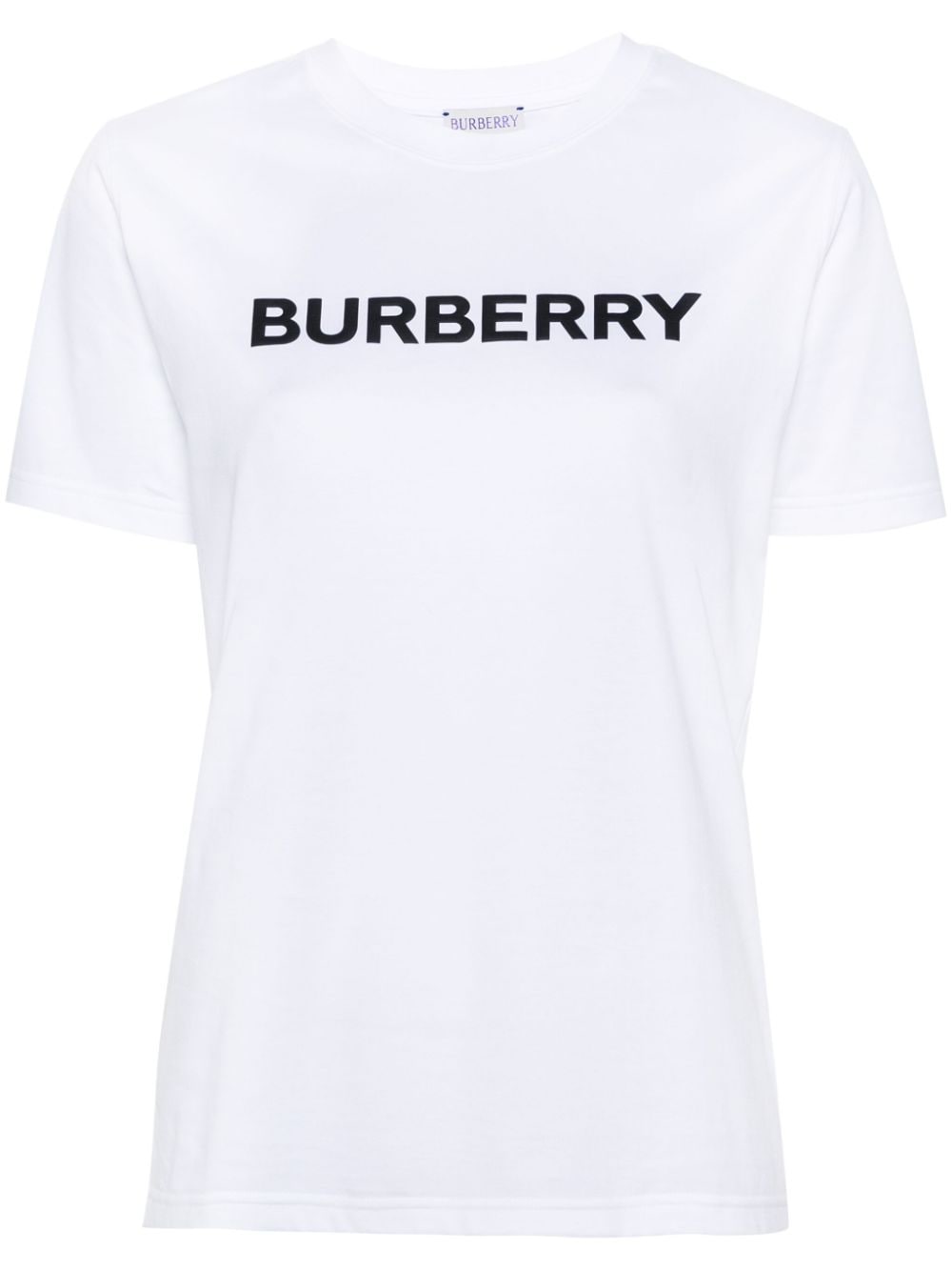 BURBERRY- Logo Cotton T-shirt