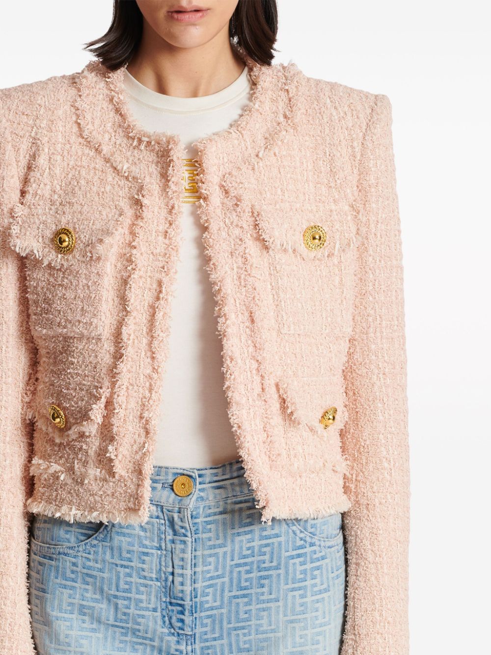 Balmain hotsell jacket tweed