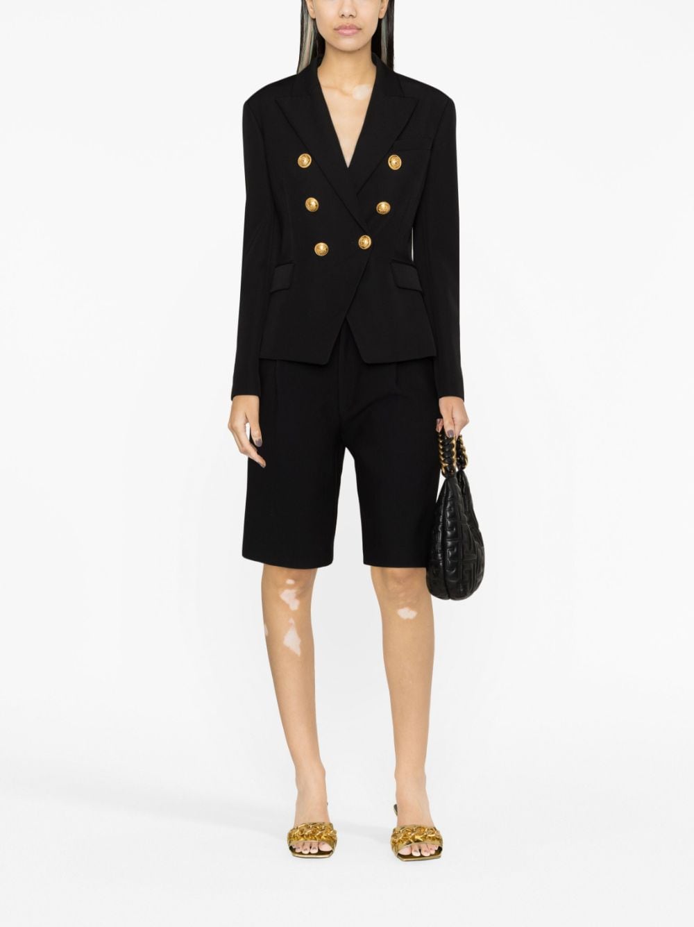 BALMAIN - Double-breasted Wool Blazer