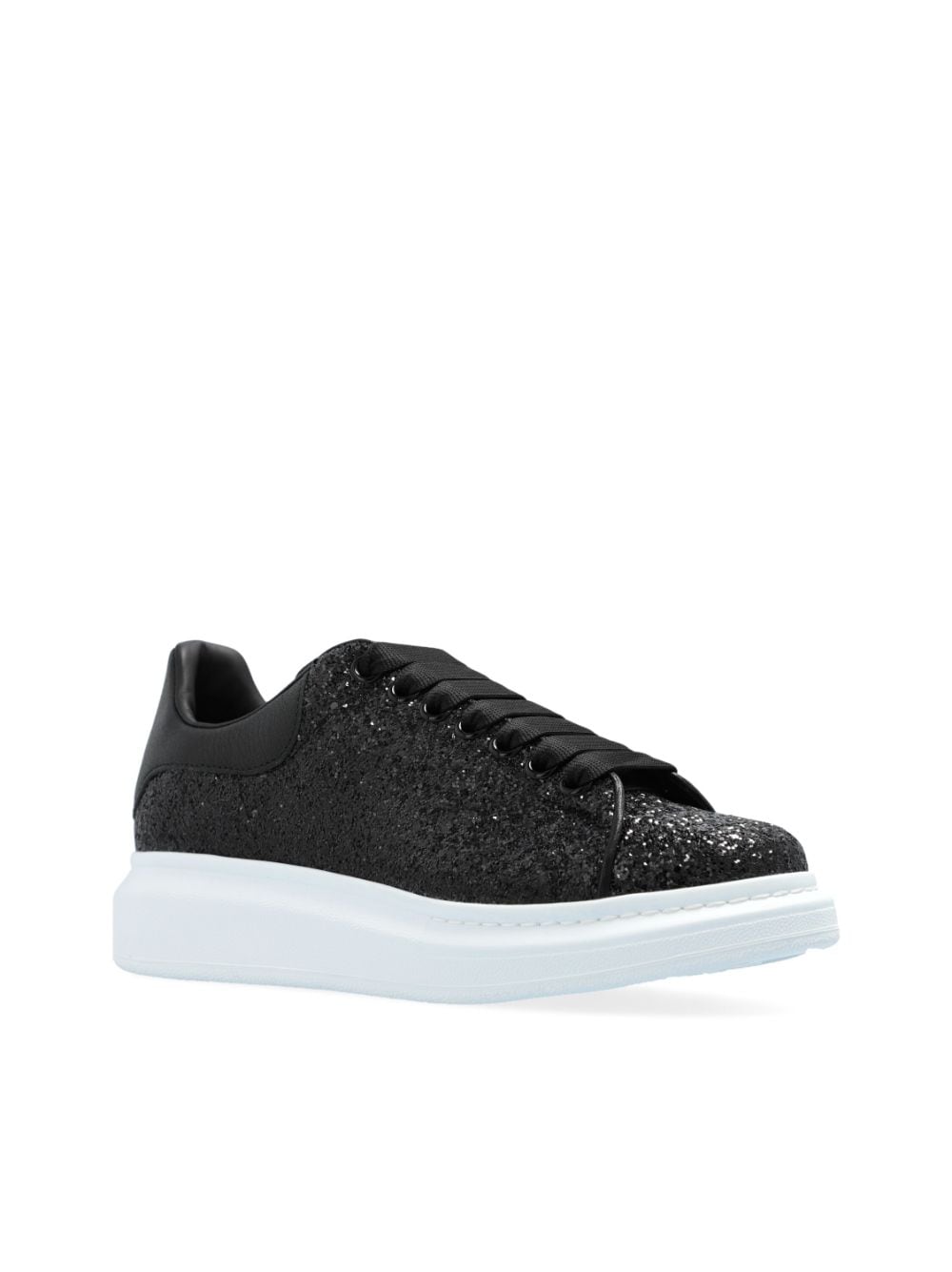 Shop Alexander Mcqueen Oversize Sneakers In Black