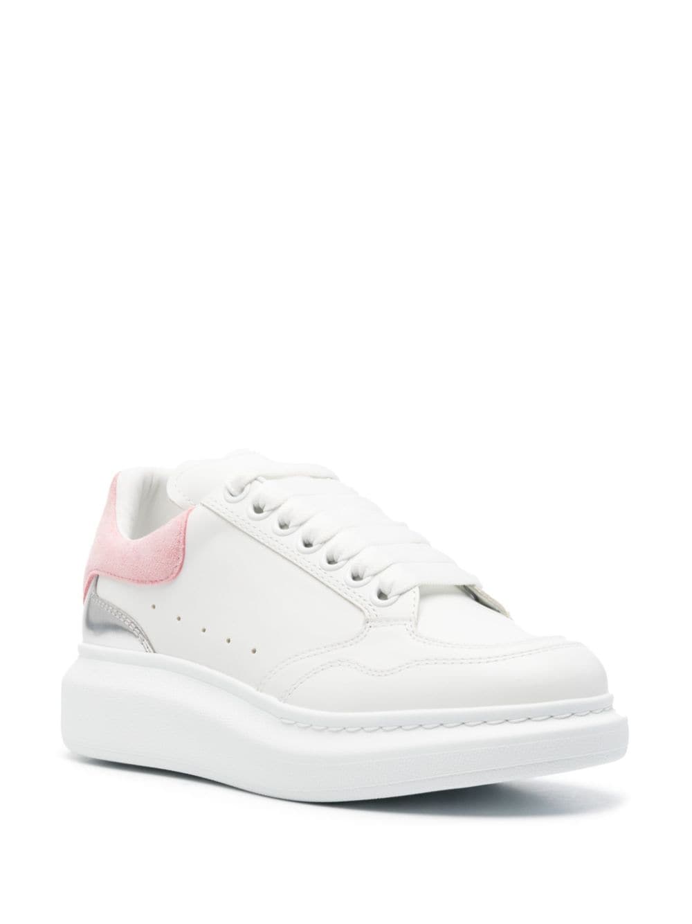 Shop Alexander Mcqueen Oversize Sneakers In Pink