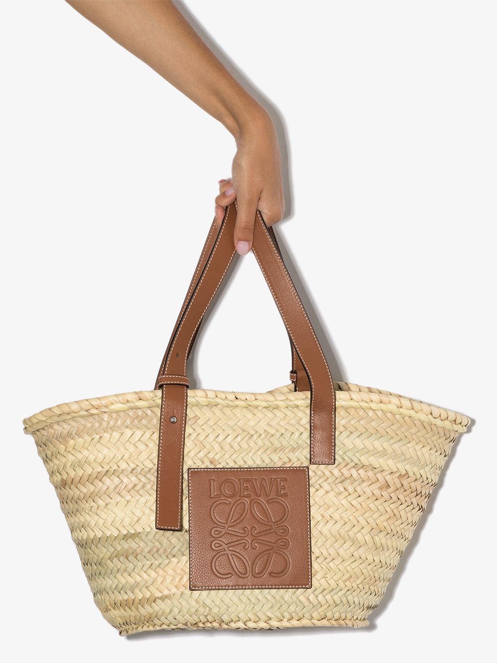Loewe straw tote hotsell