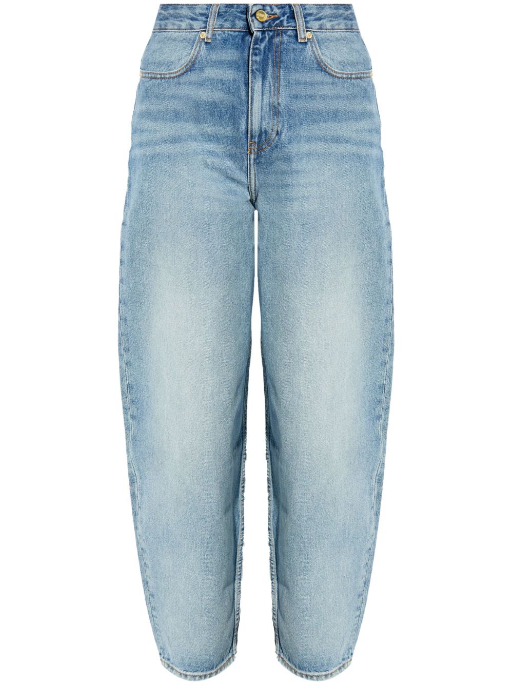 GANNI - Organic Cotton Denim Jeans - Ganni - Modalova