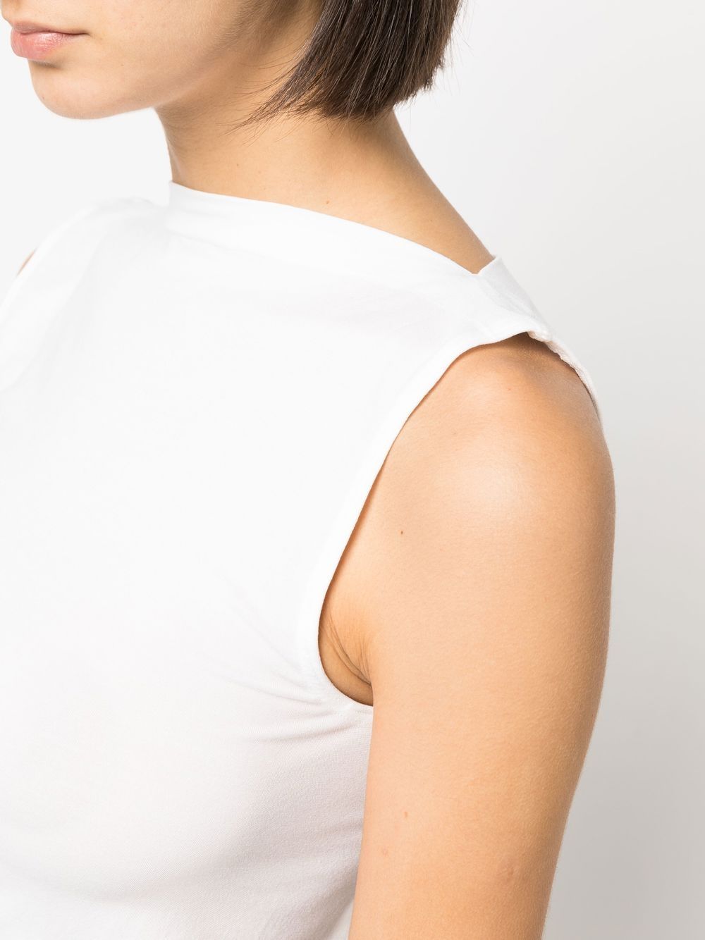Shop Wolford Sleeveless Top In White