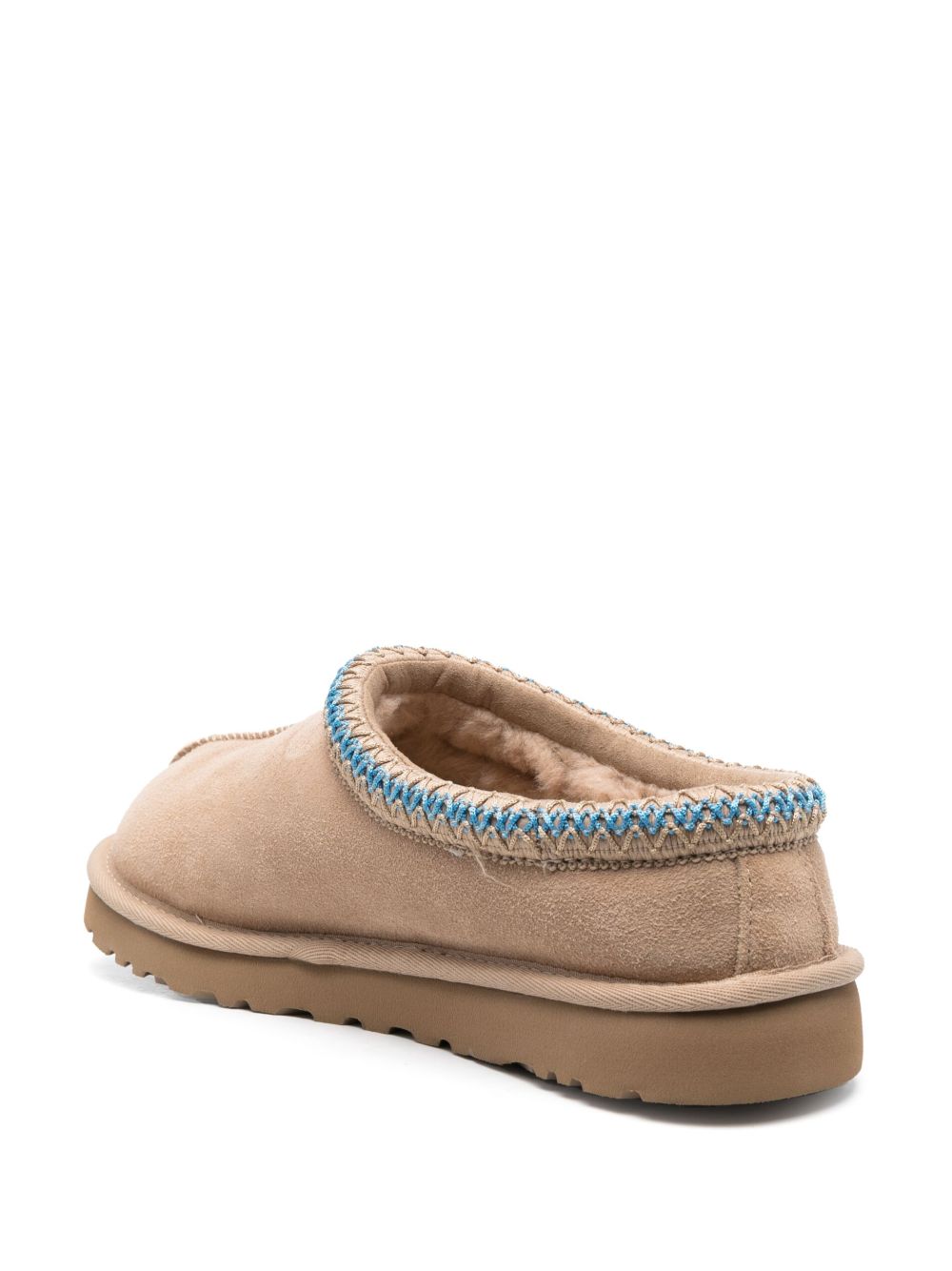 Shop Ugg Tasman Slippers In Beige