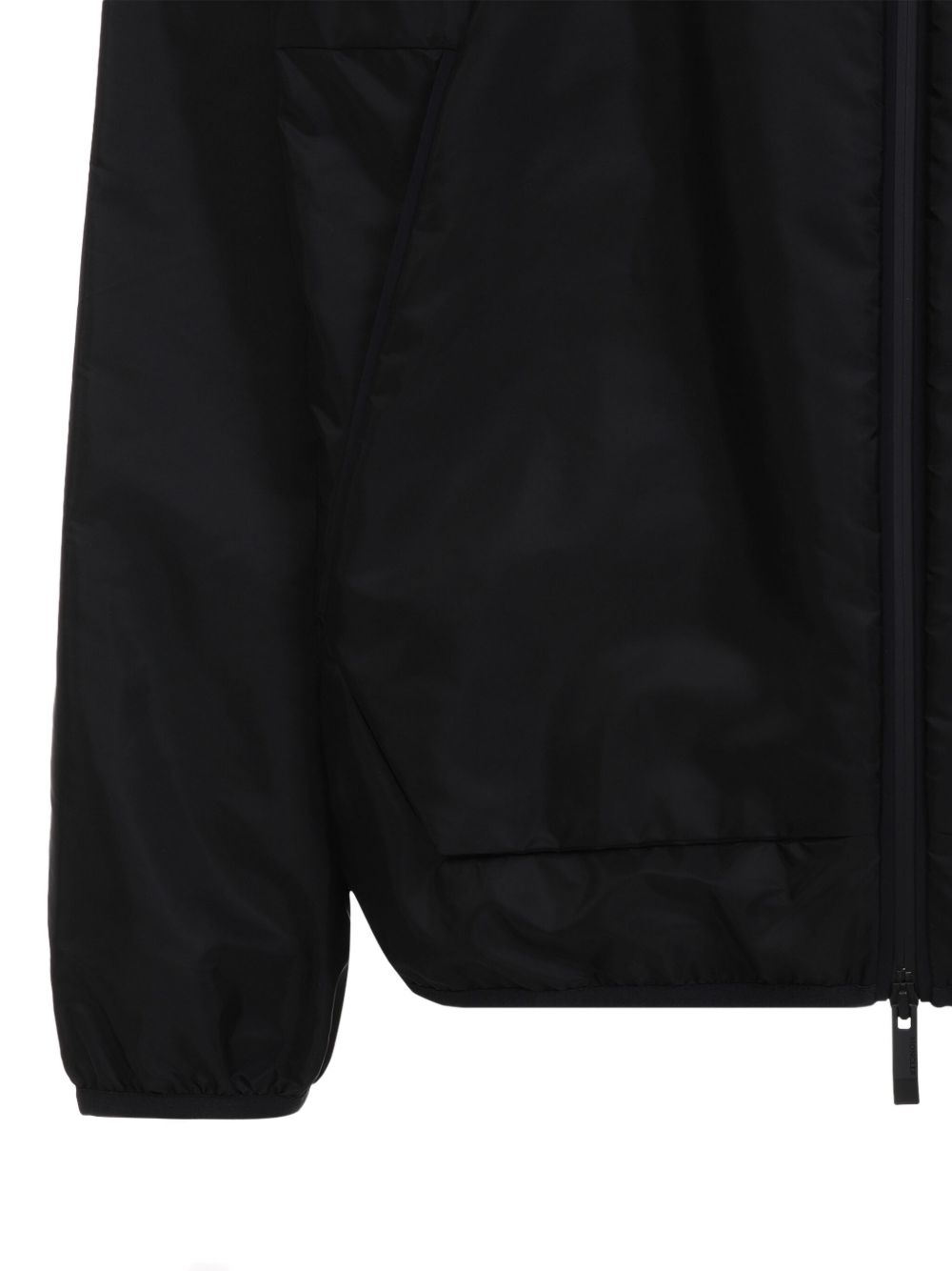 Shop Moncler Granier Nylon Windbreaker In Black