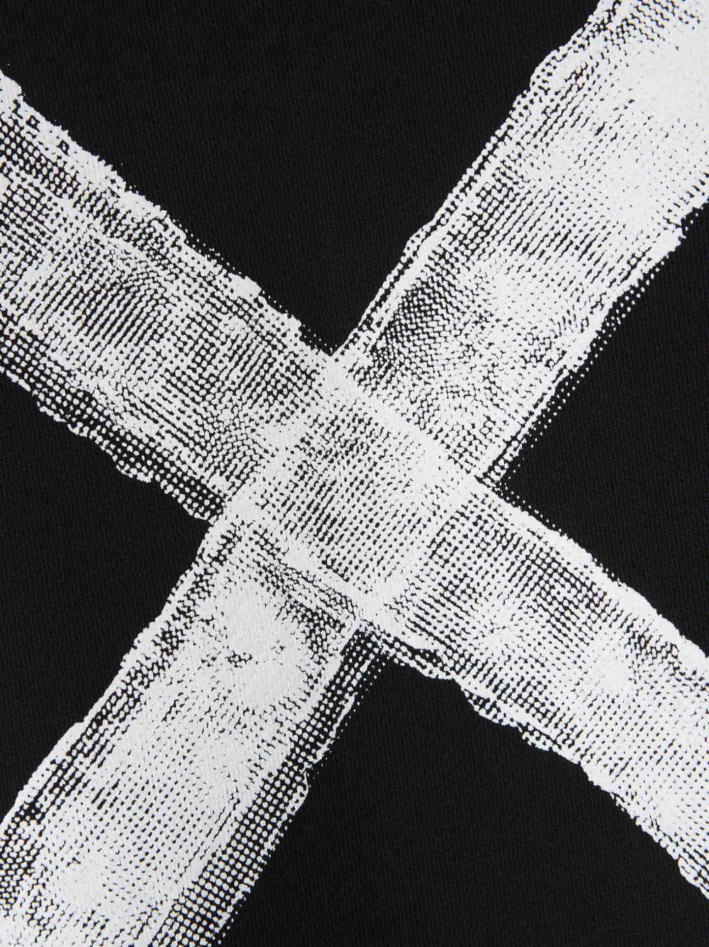 Shop Off-white Spray Arrow Cotton Sweatshirt In Black