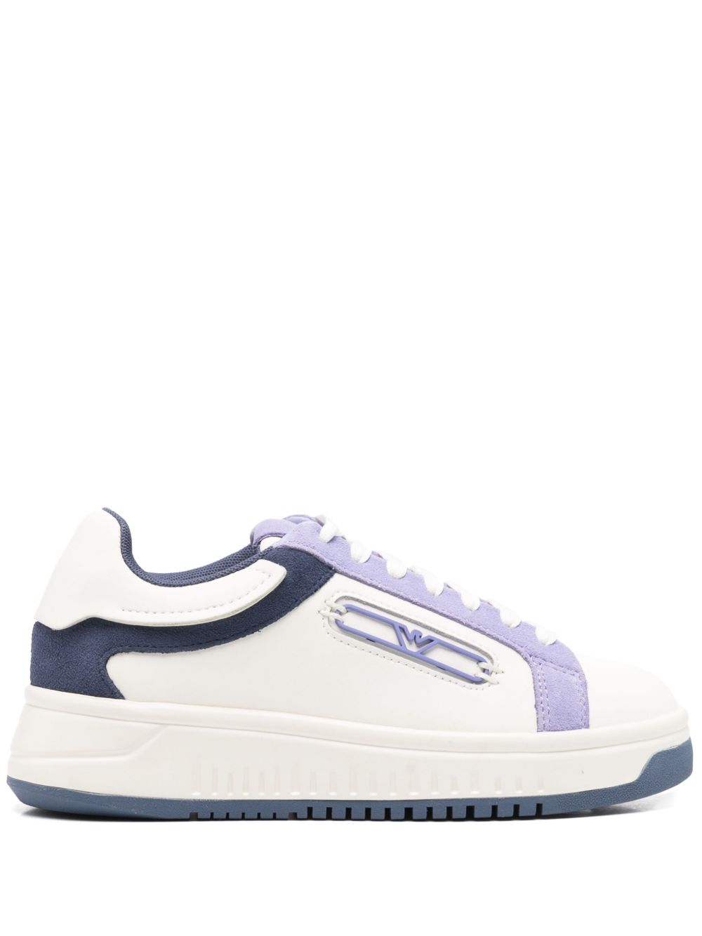 EMPORIO ARMANI - Leather Sneakers - Emporio Armani - Modalova