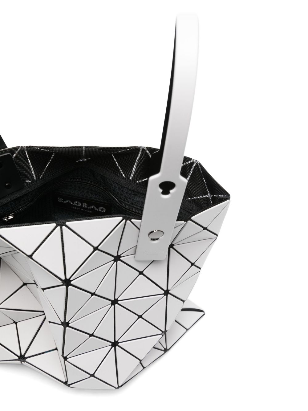 Shop Bao Bao Issey Miyake Lucent Matte Tote Bag In Grey