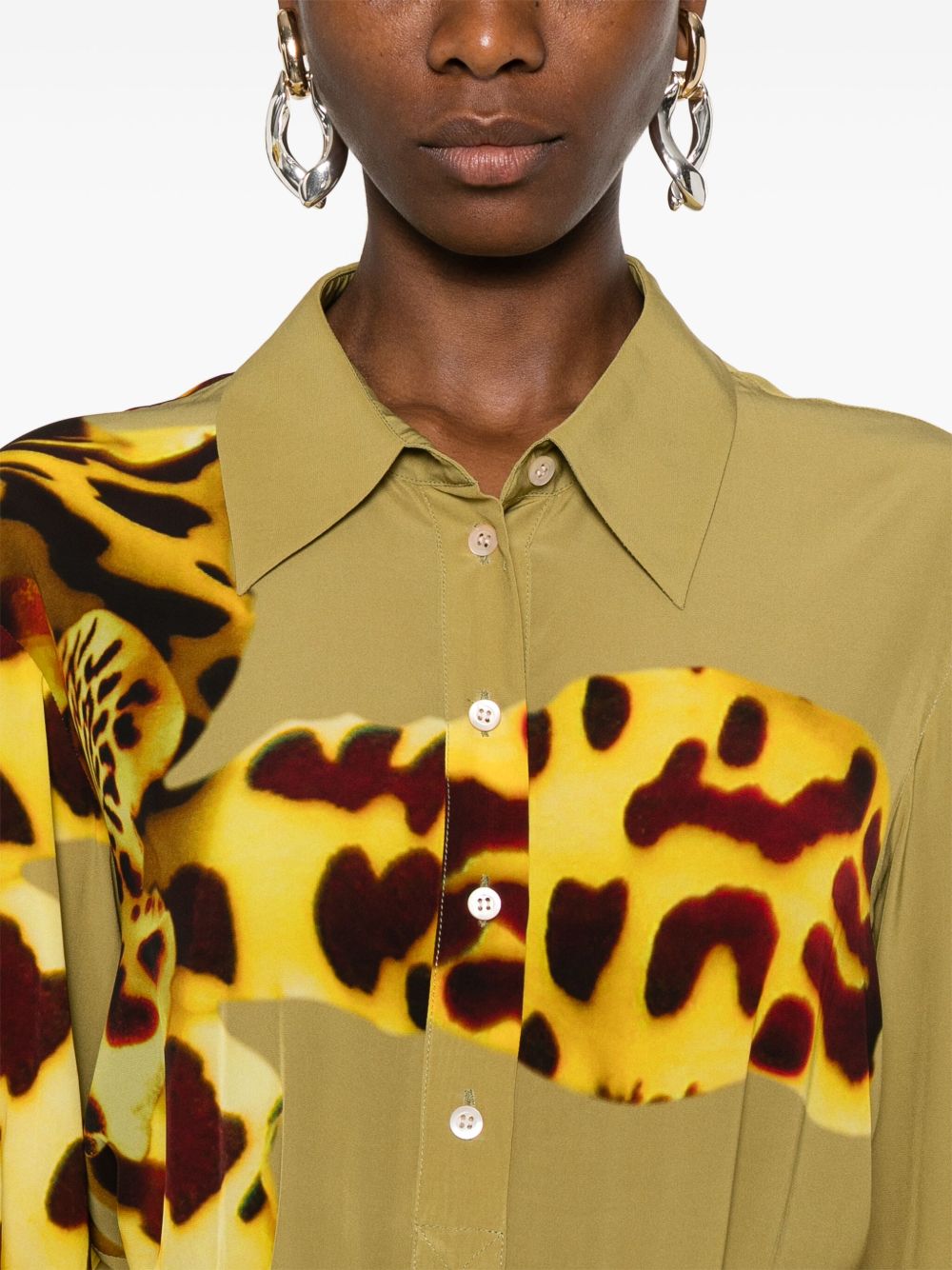 DRIES VAN NOTEN CORSALA PRINTED SHIRT
